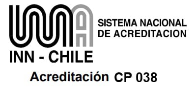 Sistema Nacional de Acreditación, INN Chile, acreditación CP 038